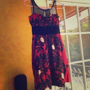 Unworn Anthropologie 1950’s style cocktail dress